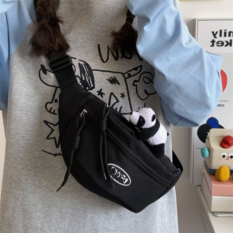 Black bag + three badges